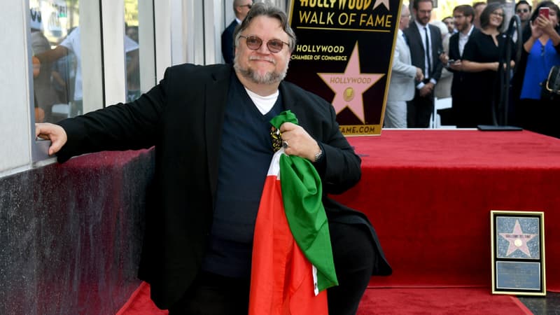Le réalisateur mexicain Guillermo del Toro inaugure son étoile à Hollywood