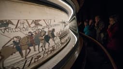 La tapisserie de Bayeux date de la fin du XIe siècle