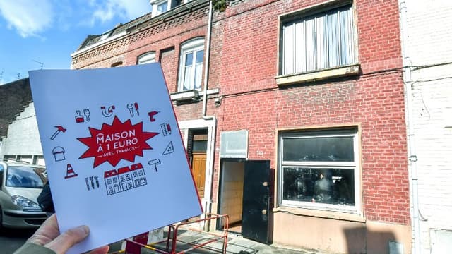 Une maison à un euro à Roubaix