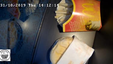 Le burger a été acheté il y a dix ans