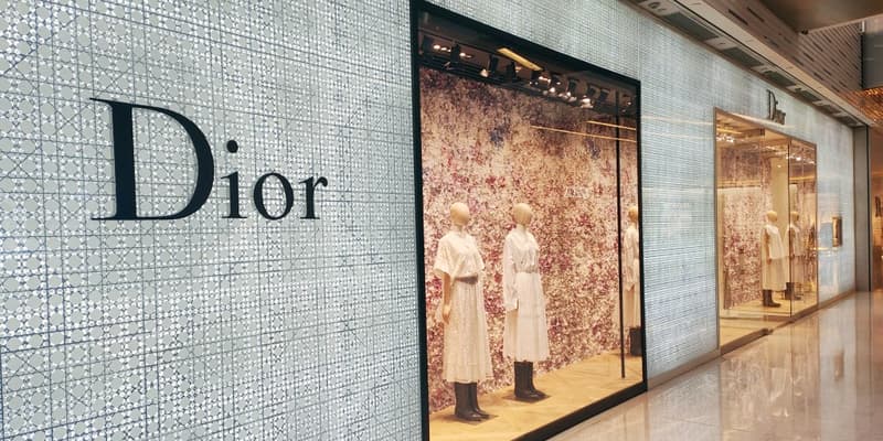 Une boutique Dior 