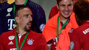 Ribéry et Götze en 2016