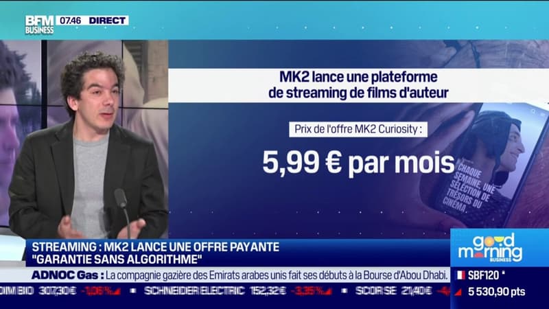 Streaming: MK2 lance une offre payante 
