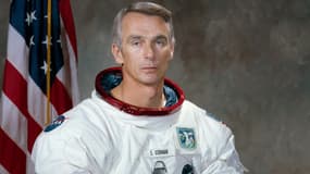 Eugene Cernan est l'un des astronautes à avoir fouler le sol lunaire. Ici en 1971.