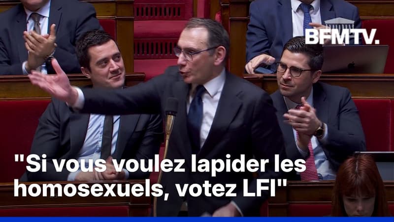 Vives tensions à l'Assemblée nationale après les propos du député RN Laurent Jacobelli sur LFI