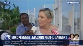 Pour Marine Le Pen, la liste LaRem pour les élections européennes est "la Foir'Fouille"
