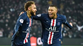 Neymar et Kylian Mbappé, le 4 décembre 2019