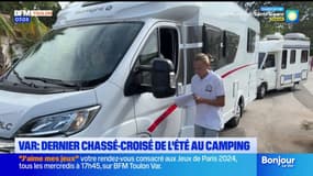 Var: dernier chassé-croisé de l'été au camping