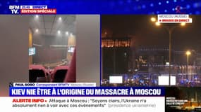 Fusillade à Moscou: les forces de l'ordre affirment être "à la recherche" des assaillants