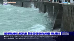 Normandie: nouvel épisode de grandes marées
