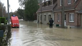 Les crues touchent le département du Nord.