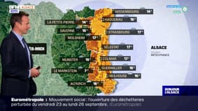Météo Alsace: de la brume et des pluies pour débuter la semaine