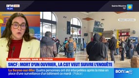 Var: la CGT veut suivre l'enquête en temps réel sur la mort d'un ouvrier de la SNCF près de la gare de Toulon