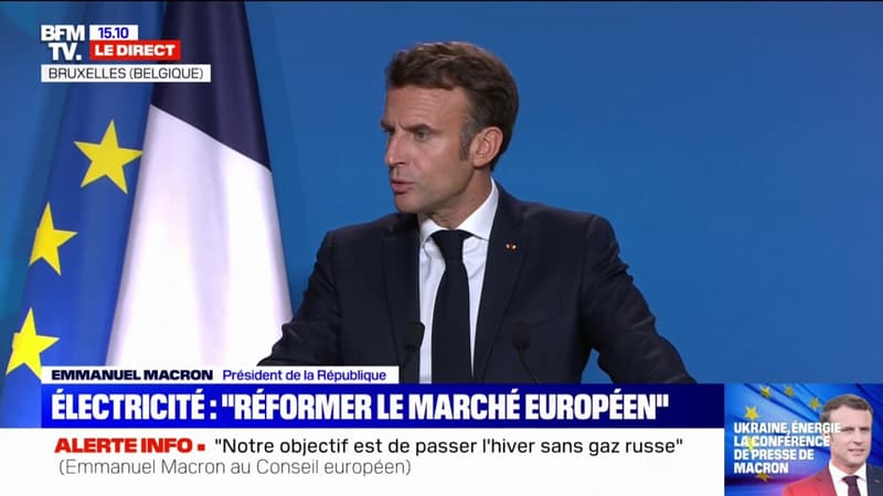 Emmanuel Macron annonce que 