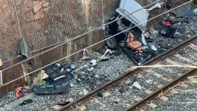 Une voiture sans permis a été percutée par un train ce jeudi matin à Saint-Raphaël.