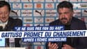 OM : "Je ne suis pas fan du 442", Gattuso promet du changement après l'échec Marcelino