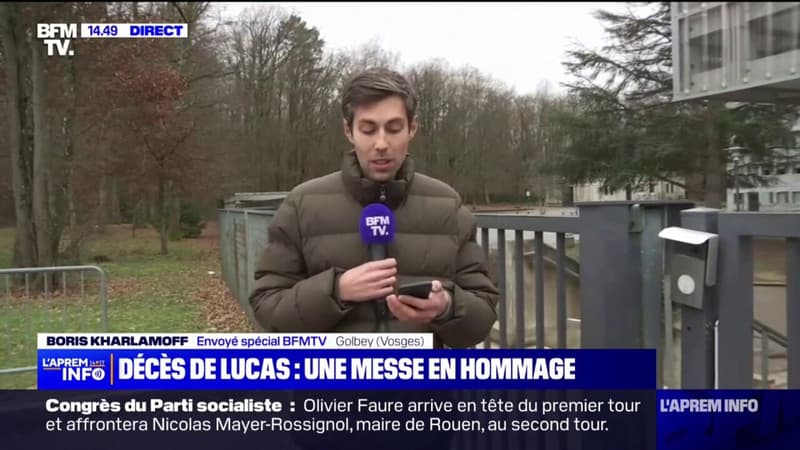 Harcèlement: les obsèques de Lucas, adolescent de 13 ans qui s'est suicidé, a lieu dans les Vosges