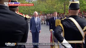 Charles III à Paris: les hymnes "God Save the King" et la "Marseillaise" joués devant l'Arc de Triomphe