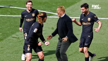 FC Barcelone : Koeman ne tarit pas d'éloges pour Griezmann après son doublé à Villarreal