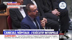 "Il y a des problèmes au niveau des urgences" à Laval (Mayenne), assure Yannick Neuder, le ministre de la Santé