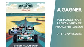 A gagner : vos places pour le Grand Prix de France Historique