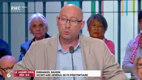 #GrandOral "Il n'y a pas eu de défaillance, on a appliqué la règle. Aujourd'hui, le problème c'est que l'on n'a pas le droit de palper les gens pour s'assurer qu'ils n'ont rien sur eux !" @ManuBaudinSNPFO #GGRMC