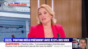 Vladimir Poutine réélu président de la Russie: "Ce ne sont pas des élections, c'est un spectacle", affirme Marina Ovsiannikova