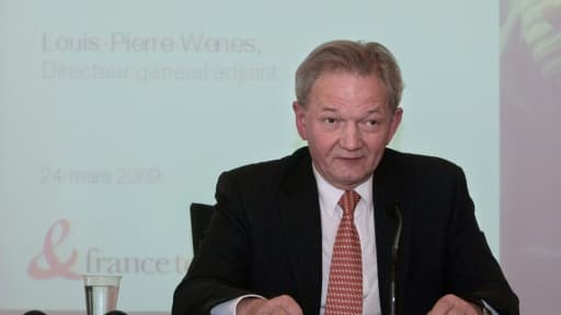 Louis-Pierre Wenes, directeur général adjoint d'Orange, le 24 mars 2009 à Paris Louis-Pierre Wenes, directeur général adjoint d'Orange, le 24 mars 2009 à Paris