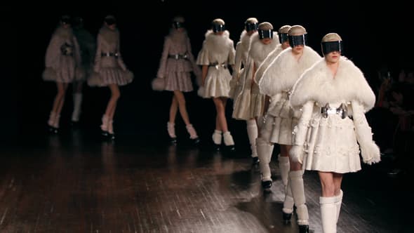 Défilé Alexander McQueen hiver 2012-2013 par Sarah Burton