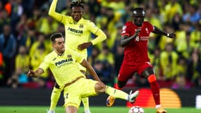 Sadio Mané lors de la victoire de Liverpool contre Villarreal.