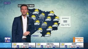 Météo Paris Île-de-France du 19 décembre: quelques averses et peu d'éclaircies au programme