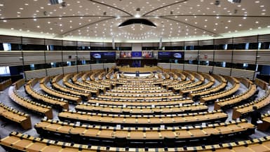 Le Parlement européen de Strasbourg le 26 avril 2021 (illustration)