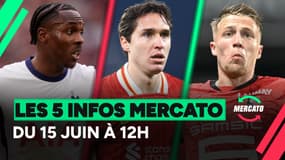 Tel, Chiesa, Truffert… les 5 infos mercato du 15 juin 2025 (à la mi-journée)