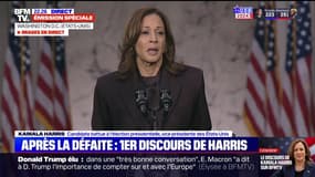 Kamala Harris: "Le résultat de ce scrutin n'est pas celui que nous désirions"