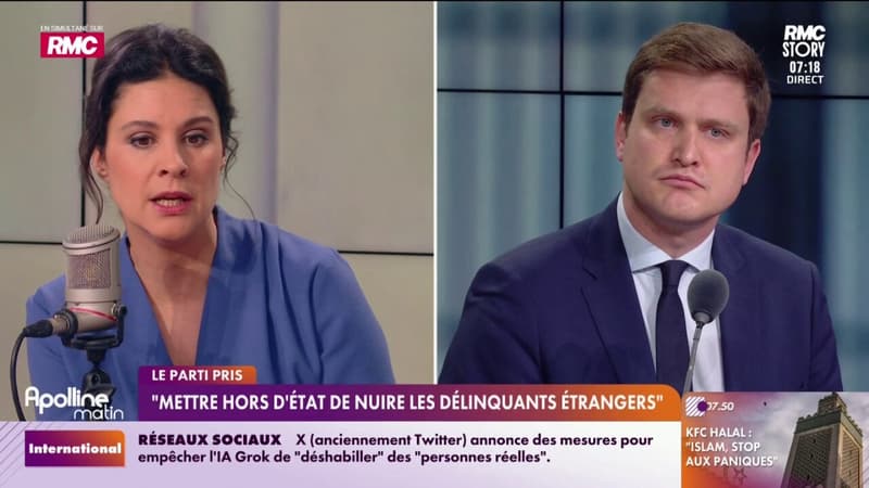 Délinquants étrangers : "contribuer à ce que ces attaques cessent"