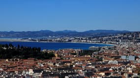 La baie des Anges, à Nice, le 19 avril 2024.
