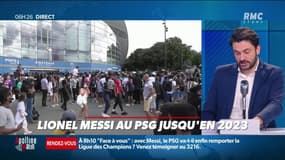 Messi officiellement Parisien jusqu'en 2023 