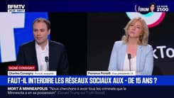 SIGNÉ CONSIGNY - Interdire les réseaux sociaux aux moins de 15 ans: "Pourquoi il faut une loi ? C'est la responsabilité des parents", estime Charles Consigny, avocat et essayiste