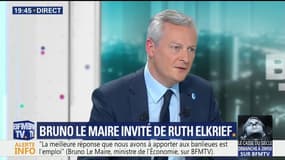 Attaque de Hollande à Macron: pour Le Maire, "il était en-dessous de tout"