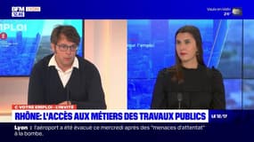 C votre emploi du mercredi 18 octobre 2023 - Rhône, l'accès aux métiers des travaux publics