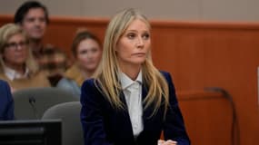 Gwyneth Paltrow, le 30 mars 2023, dans un tribunal de l'Etat de l'Utah, à l'ouest des Etats-Unis