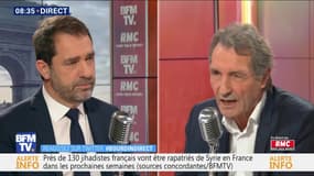 Christophe Castaner face à Jean-Jacques Bourdin en direct