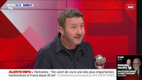 Olivier Besancenot sur les retraites: "Le but, c'est que le projet, ils le prennent et ils le mettent à la poubelle"