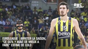 Euroleague : Arrêter la saison, "ce qu'il y avait de mieux à faire" estime De Colo
