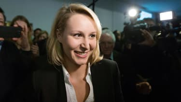 Marion Maréchal-Le Pen le 22 mars 2015 à Carpentras.
