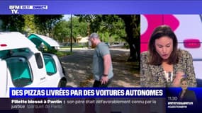 Des pizzas livrées par des voitures autonomes - 14/04