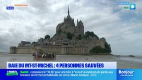 Mont-Saint-Michel: quatre personnes, dont deux enfants, sauvées de la noyade dans la baie