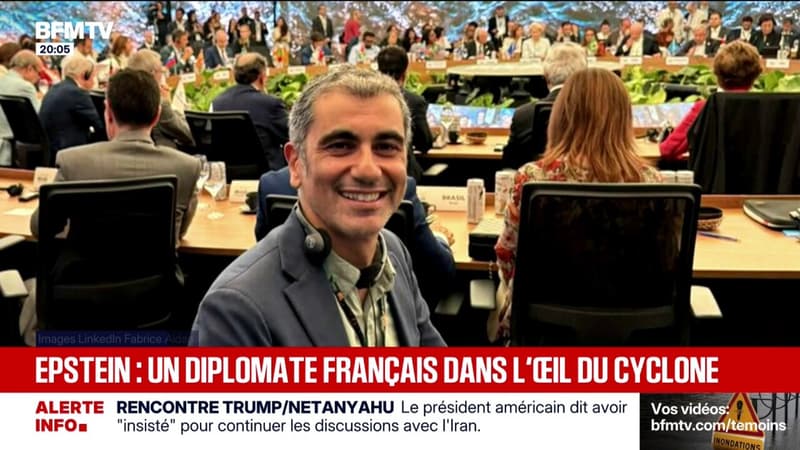 Qui est Fabrice Aidan, le diplomate français mis en cause dans l'affaire Epstein