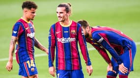 Antoine Griezmann lors de Barça-Elche, au Camp Nou le 19 septembre 2020