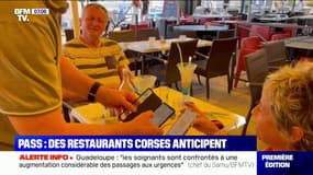 Des restaurateurs corses expérimentent déjà le pass sanitaire pour en déceler les failles